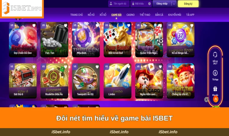 Đôi nét tìm hiểu về game bài I5BET